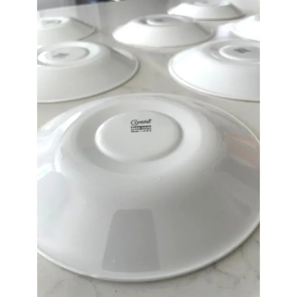 Corelle Livingware Corning Saucers Set of 8 #0301